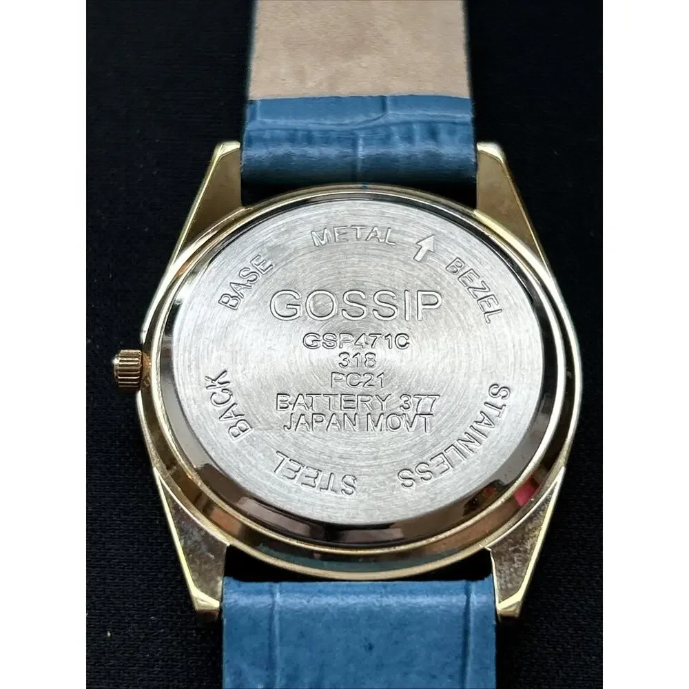 Gossip gold tone